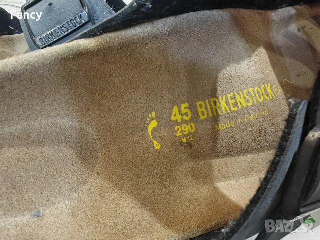 Мъжки чехли Birkenstock 45 номер , снимка 4 - Мъжки чехли - 53335420
