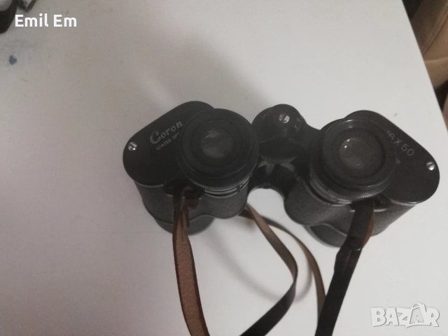 Немски бинокъл" Coron" 16×50, снимка 5 - Други ценни предмети - 52741964