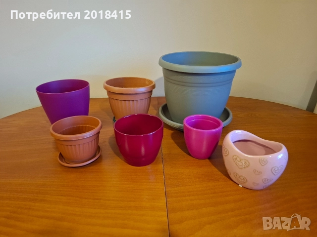 Саксии и кашпи