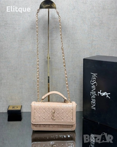 Чанти NEW MODEL | YSL Saint Laurent ▫ 22 см ↔ ▫ 17 см ⇅, снимка 6 - Чанти - 53490306