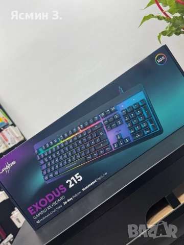 EXODUS 215 – Геймърска клавиатура за истински играчи, снимка 2 - Клавиатури и мишки - 52711644
