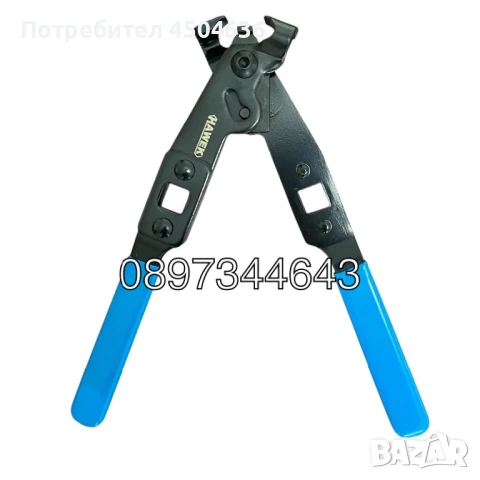 Клещи за скоби на маншони HAWEK HW-1091 , снимка 4 - Клещи - 50977201
