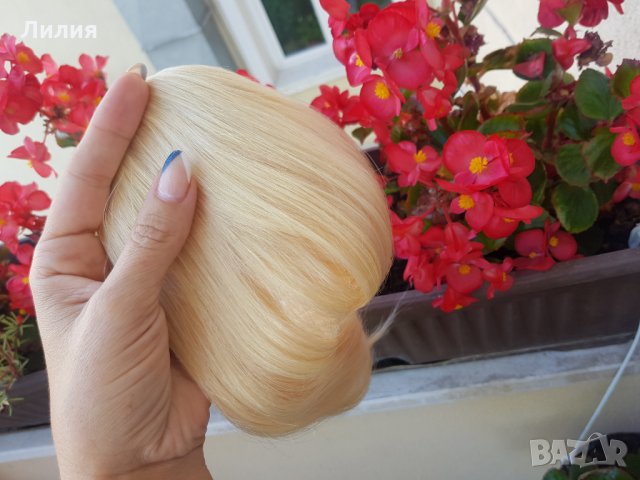 Бретон. 100% естествена коса!, снимка 4 - Аксесоари за коса - 34171045