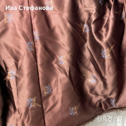 норков шал наметка болеро от норка естествен косъм кафяв универсален размер , снимка 2 - Рокли - 39970757