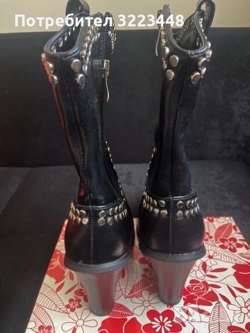 Дамски боти, снимка 4 - Дамски ботуши - 52316207