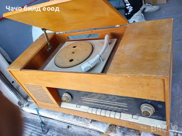 Ретро радиограмофон Акорд 102, снимка 2 - Други - 48821460