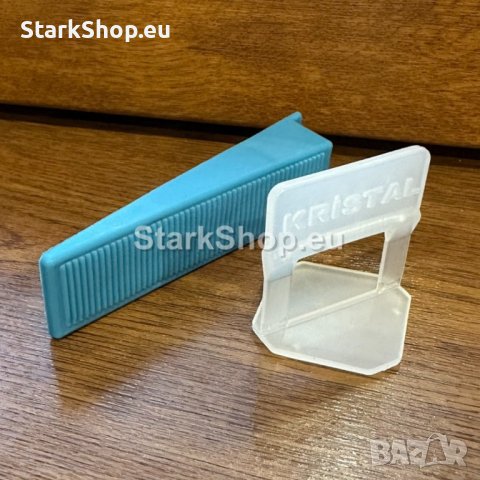 Система за нивелиране на плочки – 1мм – клинове и подложки, снимка 2 - Измервателни инструменти - 40849137