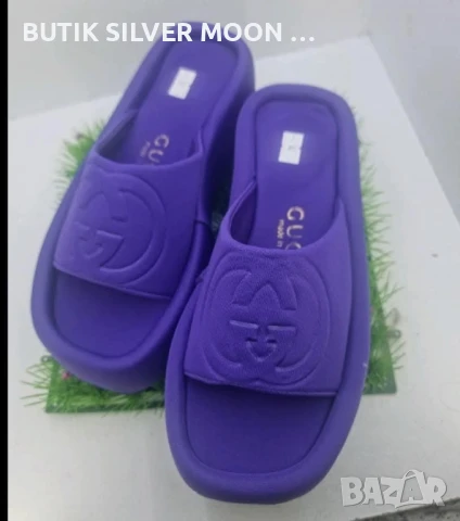 Дамски Чехли 💫 Gucci , снимка 3 - Чехли - 51031468