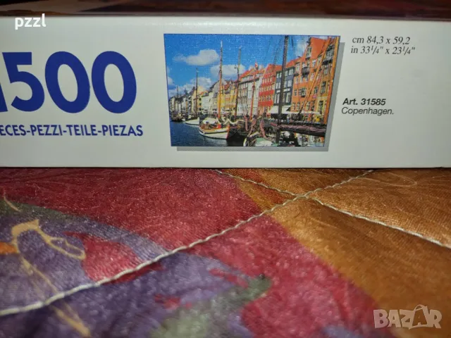 Пъзел "Copenhagen" Clementoni 1500 части, снимка 2 - Пъзели - 49637438