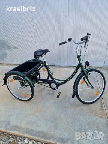 Велосипед-Триколка-KYNAST-КАТО НОВ!-внос от Германия!, снимка 4 - Велосипеди - 50651787