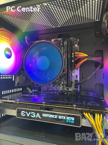 Геймърски компютър AMD Ryzen 5 1600, GTX 1070 8GB, 16GB ram, снимка 3 - Геймърски - 52921362