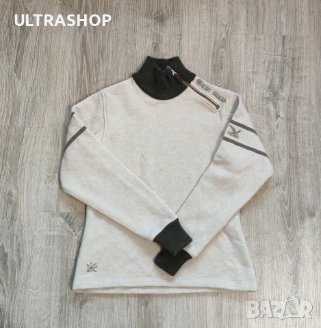 Дамски SALEWA вълнен пуловер UK10 M size в отлично състояние, снимка 2 - Суичъри - 53156694