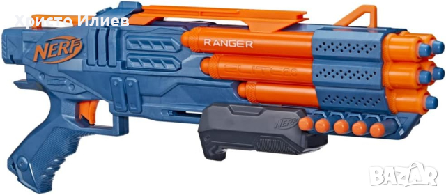 Бластер Нърф Nerf Elite 2.0 Ranger PD-5 Пистолет Помпа, снимка 3 - Други - 44525513