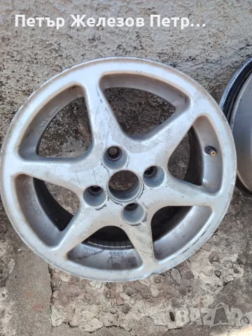 Алуминиеви джанти 14 цола от Фолксваген голф 3 VW golf Voklswagen , снимка 2 - Гуми и джанти - 55777087