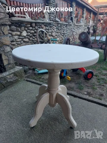 Маса от дърво (кръгла маса)