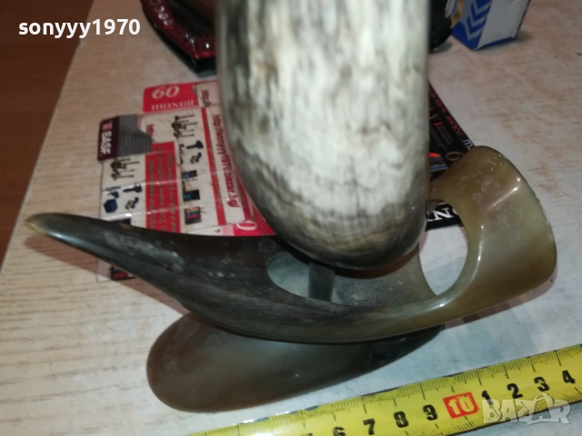 ПЛАТНОХОДКА ОТ РОГ-АНТИКА 0509251118LCHERY, снимка 9 - Антикварни и старинни предмети - 51613407