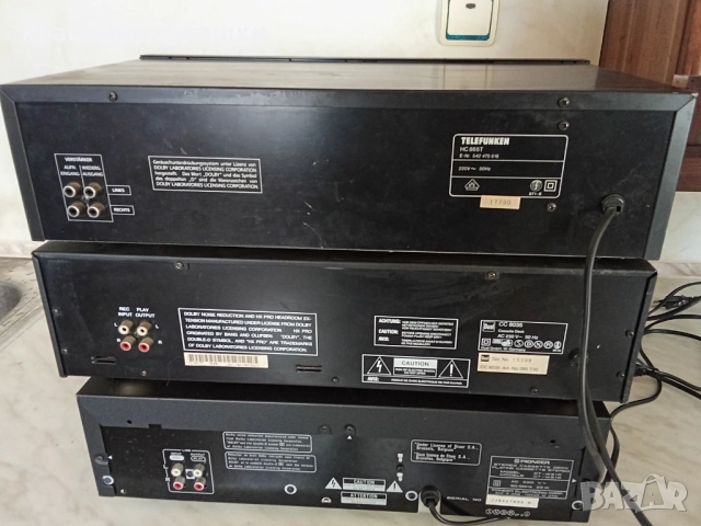 TELEFUNKEN H 865T .DUAL CC 8035 .PIONER CT W510, снимка 5 - Декове - 52337713