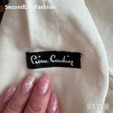 Винтидж мъжки пуловер Pierre Cardin Paris, размер XL с уникален мотив на животни, снимка 5 - Суичъри - 53683599