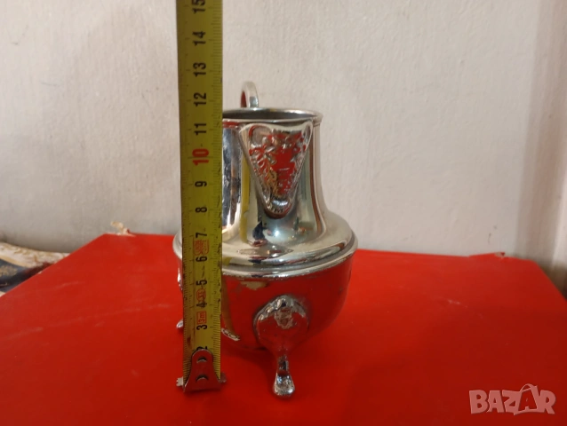 Винтидж метална каничка, снимка 5 - Антикварни и старинни предмети - 53871990