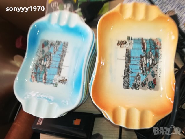 НОВИ ПЕПЕЛНИЦИ ОТ ИТАЛИЯ 45ЛВ ЗА 1БР 15Х10СМ 0602241355, снимка 10 - Антикварни и старинни предмети - 44160884