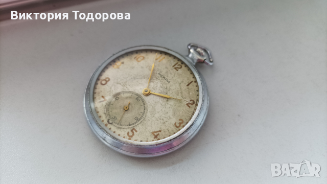 Джобен часовник ИСКРА (Молния) 17 камъка СССР , снимка 10 - Джобни - 36172342