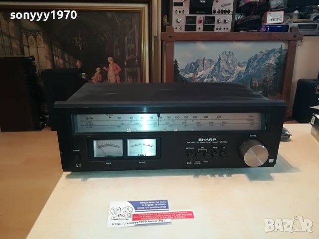 SHARP TUNER-MADE IN JAPAN 0504231027, снимка 2 - Ресийвъри, усилватели, смесителни пултове - 40260966