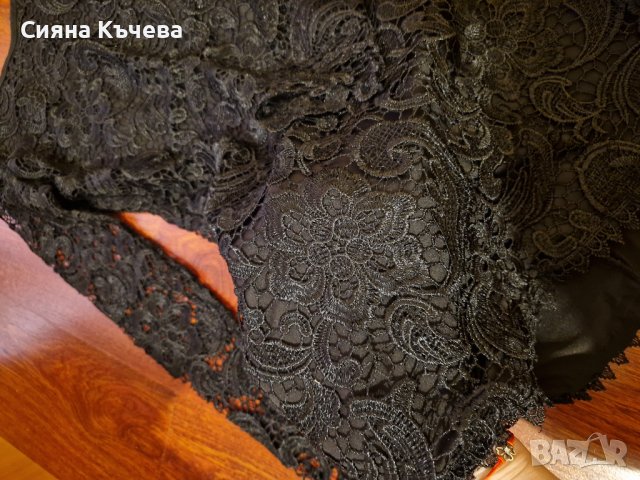 Дамска дантелена рокля, снимка 3 - Рокли - 39942320