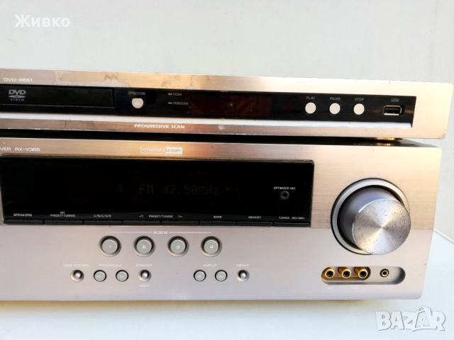 5.1 ресивър YAMAHA + DVD YAMAHA, снимка 5 - Ресийвъри, усилватели, смесителни пултове - 52958600