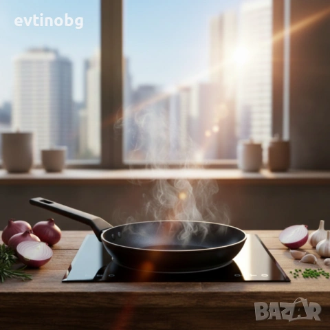 Тиган Edenberg с керамично незалепващо покритие — за здравословно готвене