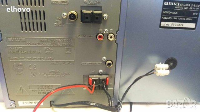 Аудио система AIWA XR-M100, снимка 9 - Аудиосистеми - 42121730