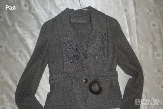 Зимен костюм от три части .Сако ,пола и панталон " Elizabeth ", снимка 14 - Костюми - 50761945