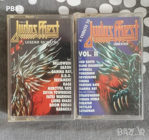 A Tribute To Judas Priest vol 1 & 2 (Аудио Касети) Heavy Speed Thrash Metal 
