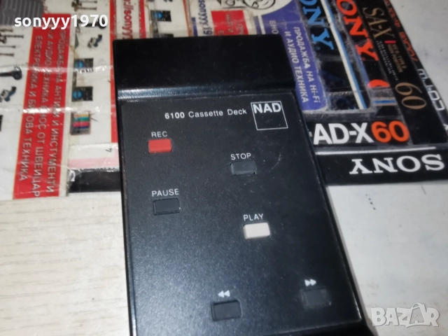 NAD 6100 CASSETTE DECK REMOTE CONTROL-SWISS 2512250947, снимка 13 - Декове - 52895641