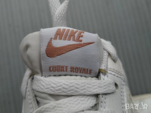 като НОВИ Лайфстайл / фитнес маратонки NIKE Court Royale бели 39, снимка 4 - Маратонки - 52036074