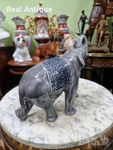 Прекрасна голяма порцеланова фигура статуетка , снимка 6 - Статуетки - 51963855