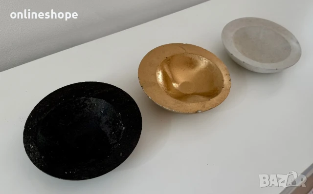 Мини дизайнерска купичка “Гравитация” – бетонен стил за модерния дом, снимка 7 - Декорация за дома - 50545101