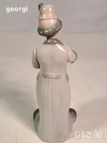 порцеланова фигурка клоун музикант 24/4, снимка 3 - Колекции - 49537785