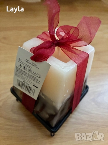 Подаръчна свещ, снимка 3 - Декорация за дома - 52989586