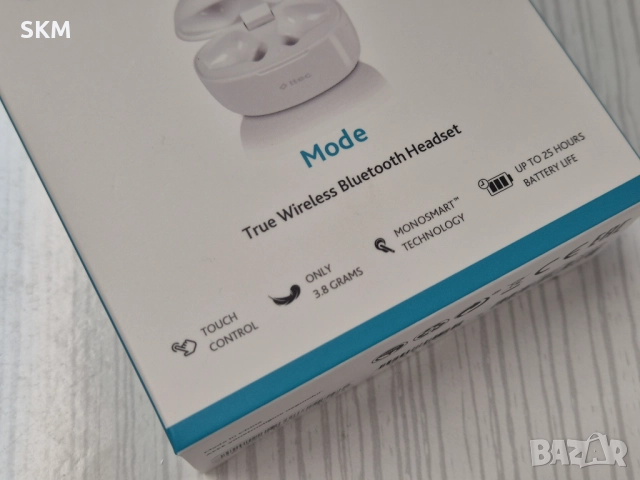 Безжични Слушалки ttec 2KM145B, TWS, Бели блутут Bluetooth slushalki, снимка 2 - Bluetooth слушалки - 52096044