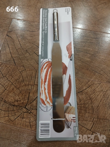 Шпатула LIVARNO за кремове за торти и заглаждане 37 см, снимка 6 - Други стоки за дома - 52899009