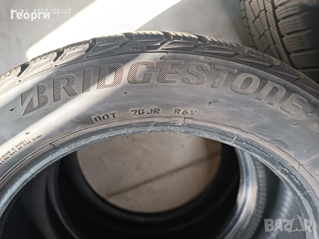2бр.зимни гуми 225/50/17 Bridgestone, снимка 2 - Гуми и джанти - 53665047