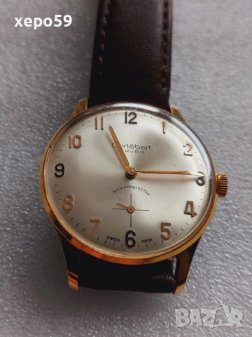 Мъжки часовник''Cortebert''VENUS машина,отлично състояние,1970 година
