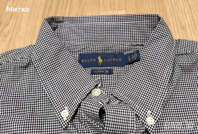 Мъжка риза Ralph Lauren / Ралф Лоран, снимка 4 - Ризи - 52586083