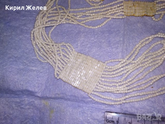 РАЗКОШНА ДНЕВНА АРТ ДЕКО СТИЛ БЛЕСТЯЩА ОГЪРЛИЦА КОЛИЕ от ФАСЕТИРАНИ КРИСТАЛЧЕТА МЪНИСТА 34725, снимка 11 - Колиета, медальони, синджири - 39141610