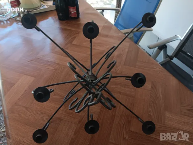 Немски висящ/таванен свещник , снимка 7 - Декорация за дома - 47498231