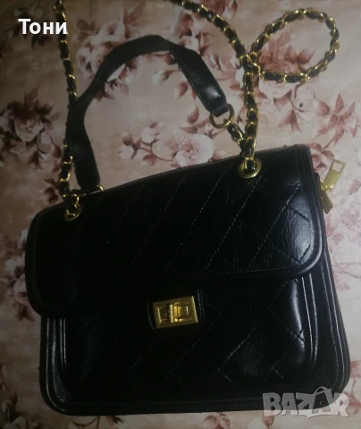 Нова Кожена Дамска Чанта , снимка 5 - Чанти - 50800516
