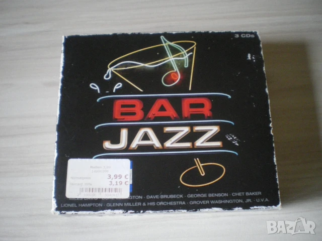 Various ‎– Bar Jazz 2000 3×CD, Compilation Box Set
