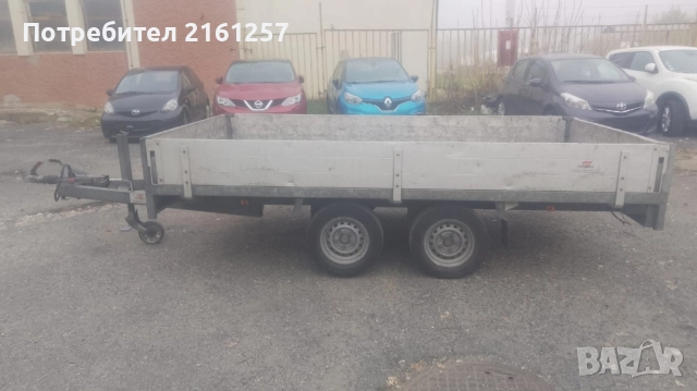 Товарно ремарке 3000кг 2012г , снимка 8 - Ремаркета - 52458847