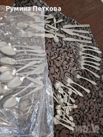 Прибори Сребърно покритие. Щампа