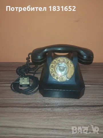Стар телефон - Ворошилов, снимка 2 - Други ценни предмети - 50413504